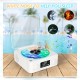 Wireless Wave Vinyl Record Player Bluetooth Speaker - Blue