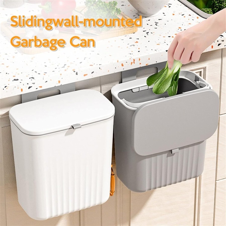 Wall Mount Trash Bin