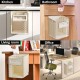 Transparent Wall Mounted Trash Bin
