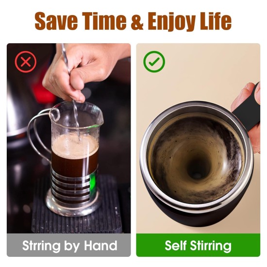 Automatic Stirring Coffee Mug