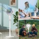 F1 Standing 180° Circulation and Adjustable Height Fan with Remote Control (Summer Fan)