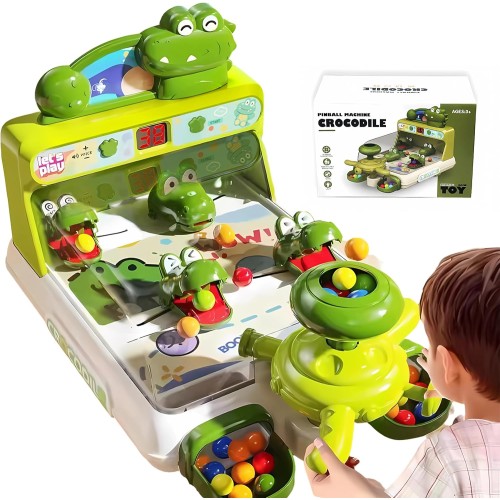 Crocodile Shooting Pinball Electronic Toys