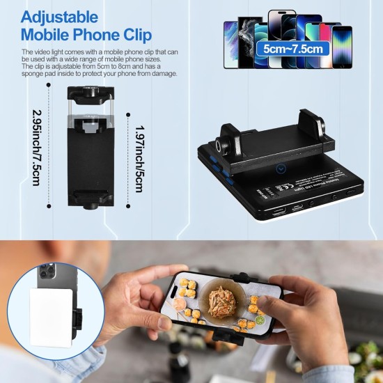 Mobile selfie phone light VL60BI