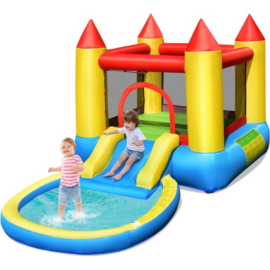 Happy Hop Bouncy Castle With Pool & Slide