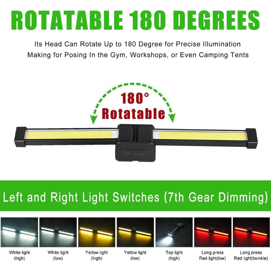 Gym Posing Lamp 180 Degree Foldable