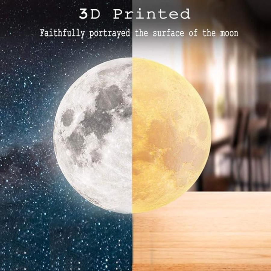 3D Moon lamp light  RGB 10cm