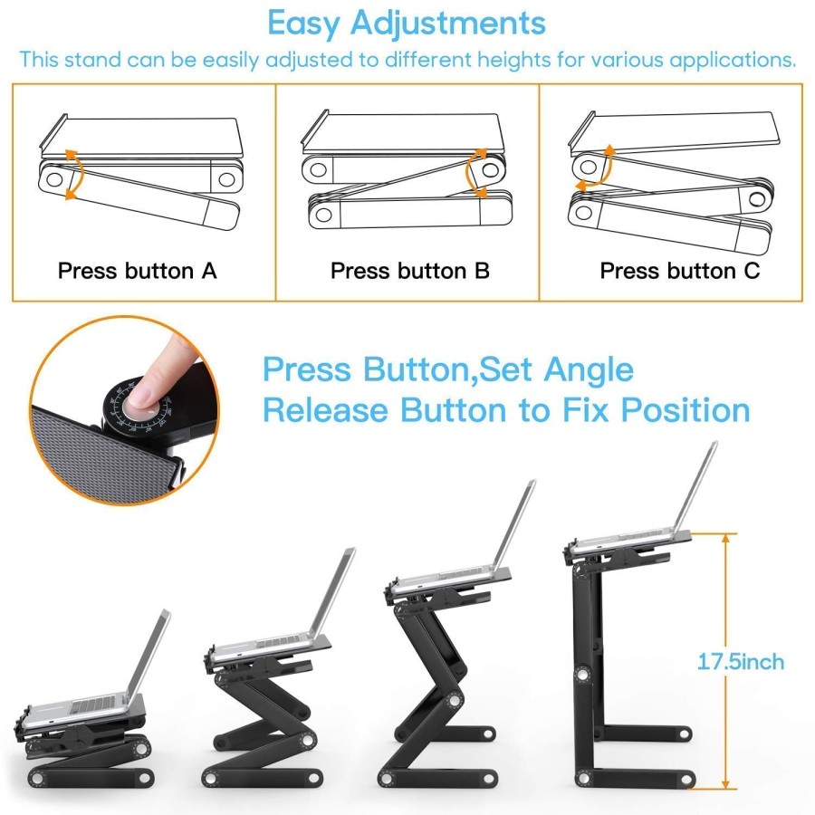 T8 Portable Laptop Desk