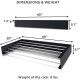Wall Mounted Laundry Drying Rack - 80cm Wall Mounted Laundry Drying Rack - 80cm