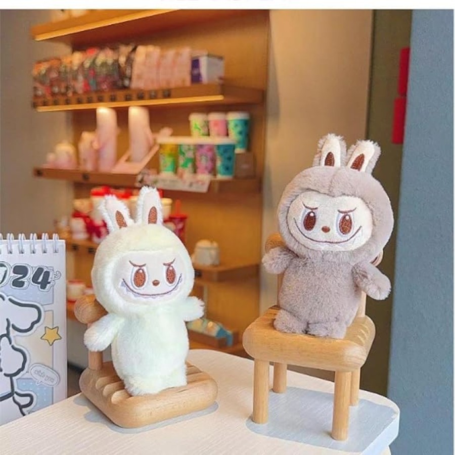 Labubu Plush Cartoon Cute Doll Keychain - Green Labubu Plush Cartoon Cute Doll Keychain - Green