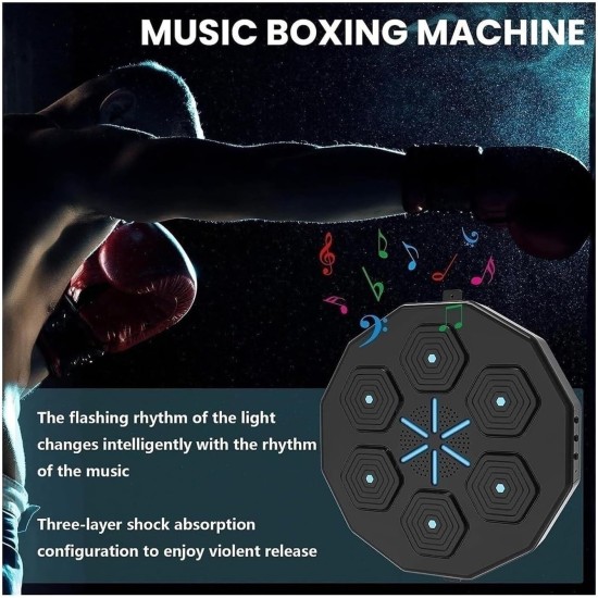 Smart Wall Boxing Machine with Gloves