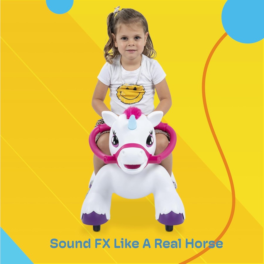  Unicorn Ride-On Horse Toy for Toddlers (13445)