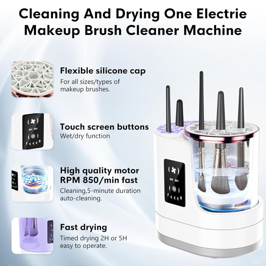 3 IN 1 Electric Makeup Brush Cleaner 3 IN 1 Electric Makeup Brush Cleaner