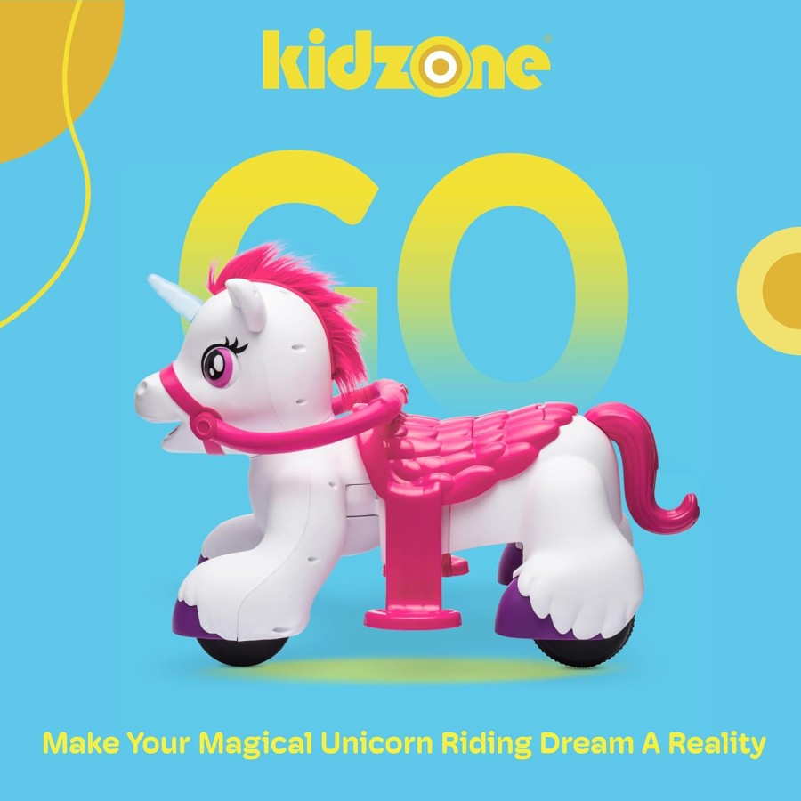  Unicorn Ride-On Horse Toy for Toddlers (13445)