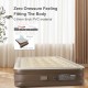 Inflatable Queen Size 40Holes  Airbed Mattress with in Built Pump