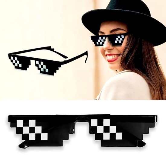 نظارات شمسية مضحكة بأسلوب ثاج لايف