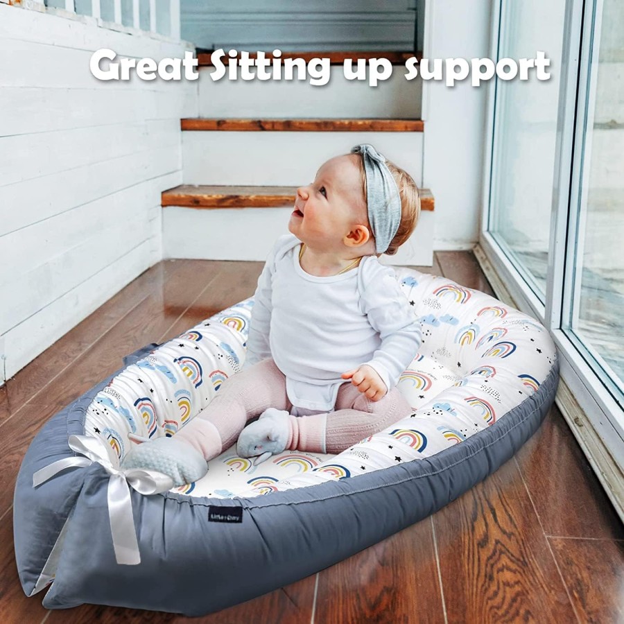 Baby Lounger Nest with Pillow – Newborn Bassinet 14528/14529