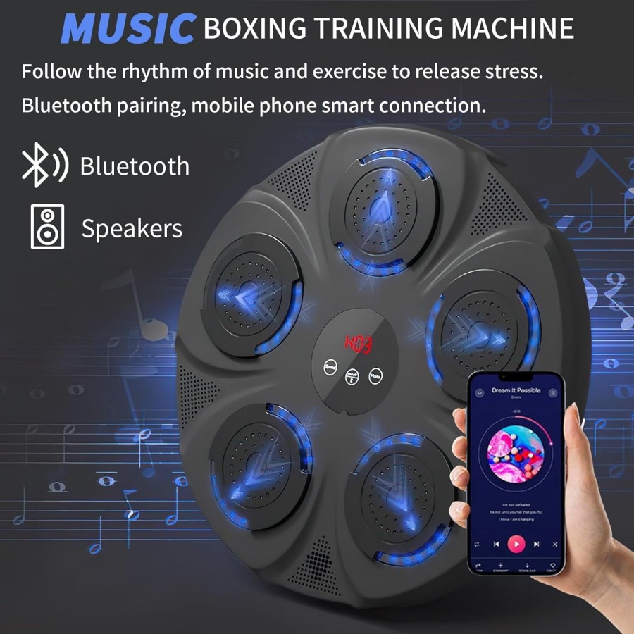 Wall Mount Musical Smart Boxing Machine (limited time price!)