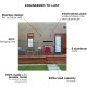Wall Mounted Laundry Drying Rack - 80cm Wall Mounted Laundry Drying Rack - 80cm