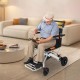 Elderly Portable Folding Wheelchair, Travel with Handbrake Elderly Portable Folding Wheelchair, Travel with Handbrake