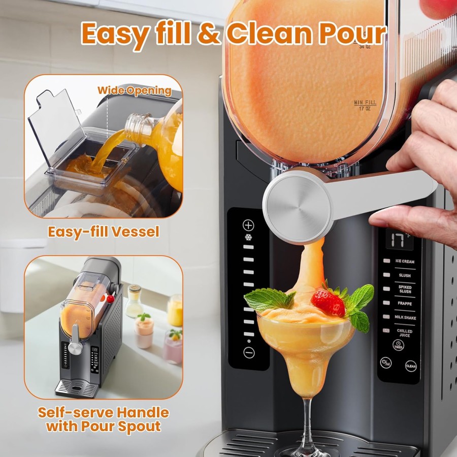 Electric Slush Maker with 2.6L Capacity (ORM-2408B)