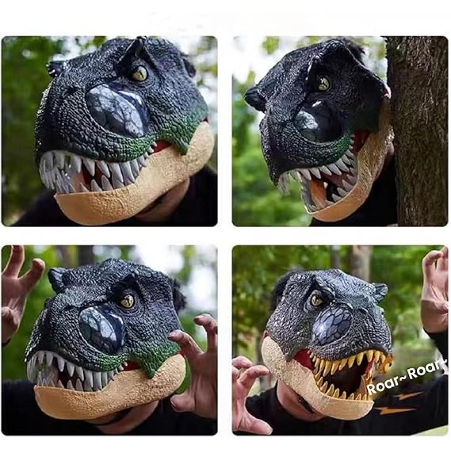 Dinosaur Moving Jaw Mask with Sound Effects