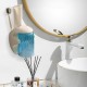 Wall Mounted Toothbrush Holder Automatic Toothpaste Dispenser