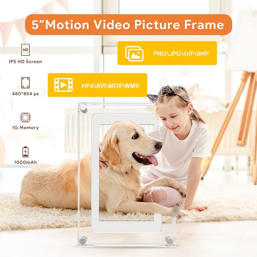 Acrylic Digital Video Frame Acrylic Digital Video Frame