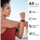 Smart Strap Wearable Health Fitness & Activity Tracker with Unlimited Subscription -Pink