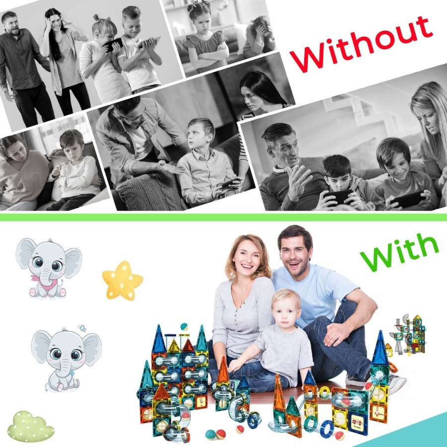 209Pcs Magna tiles pipeline Kids Toy Set Magnetic 3D Building Blocks 209Pcs Magna tiles pipeline Kids Toy Set Magnetic 3D Building Blocks