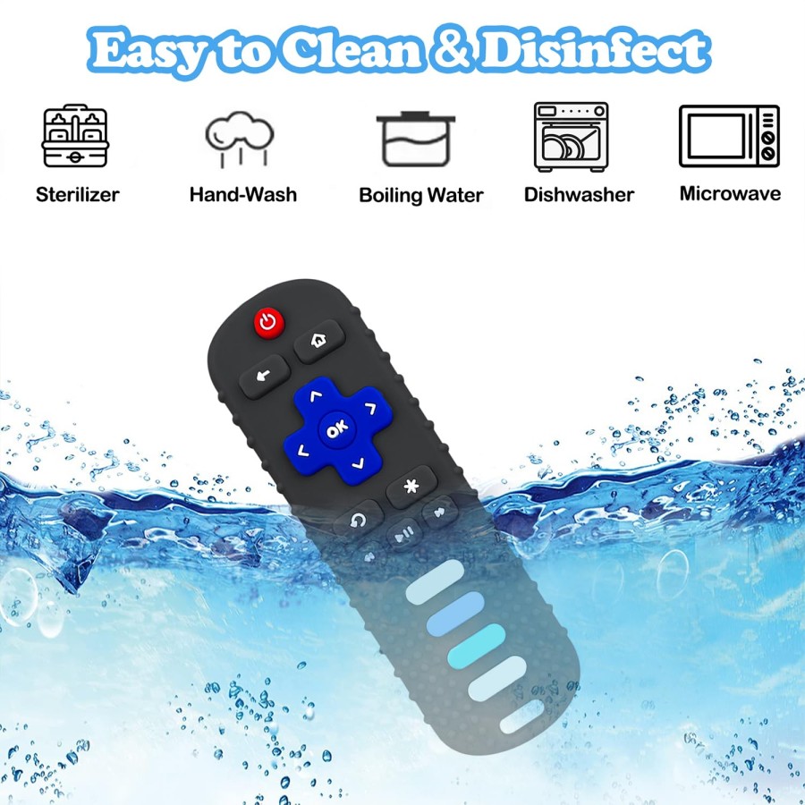 Baby Teething Silicon Remote Baby Teething Silicon Remote
