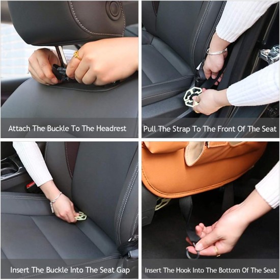 Universal Car Backseat Organizer PU Leather Multi-Pocket