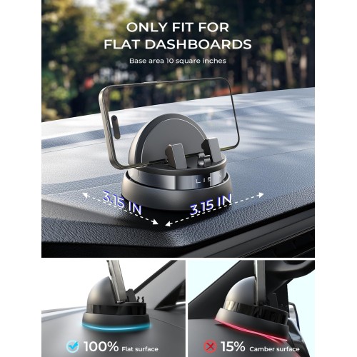 Car Phone Holder 360 Degree Rotation