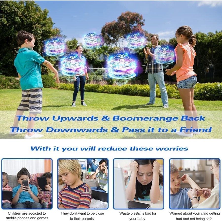 Flying Orb Spinner Toy