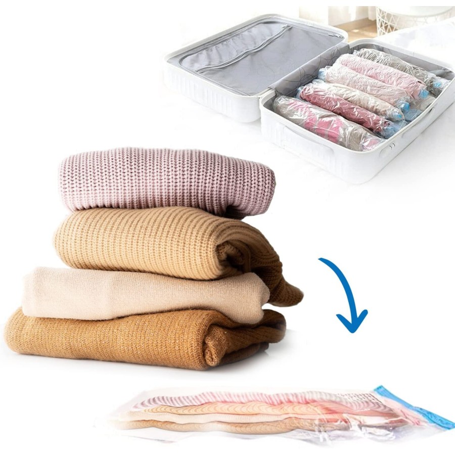 Clothes Storage Vacuum Bag with Pump - 5Pcs