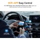  DDPai G-Sensor, WDR, Built-in Super Capacitor, with Wi-Fi 1296P Dash Camera