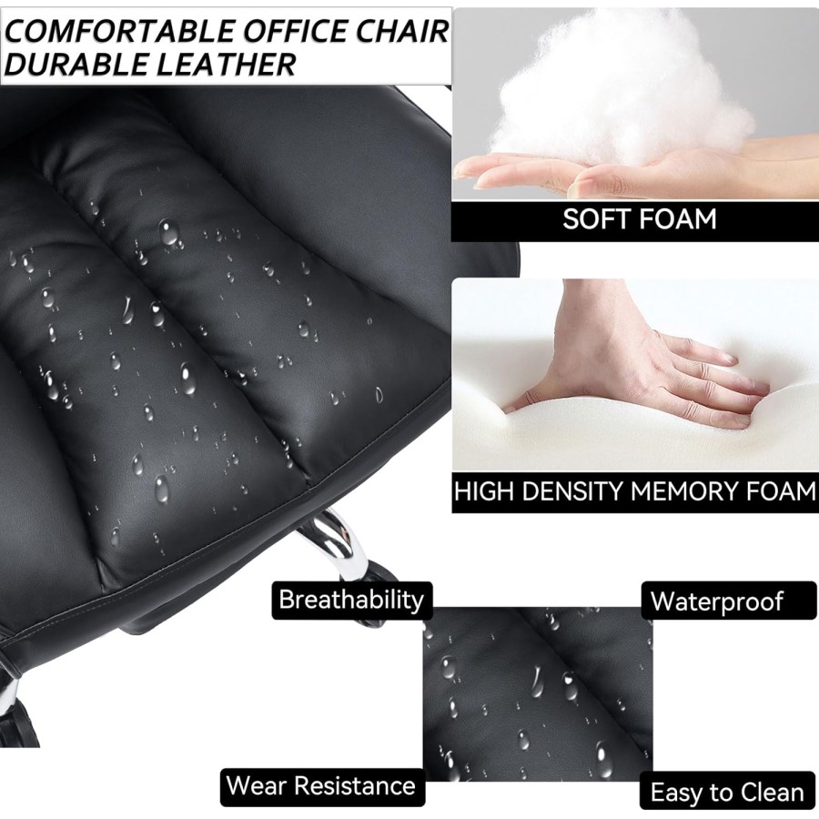 Luxury PU Leather Ergonomic Office & Gaming Chair
