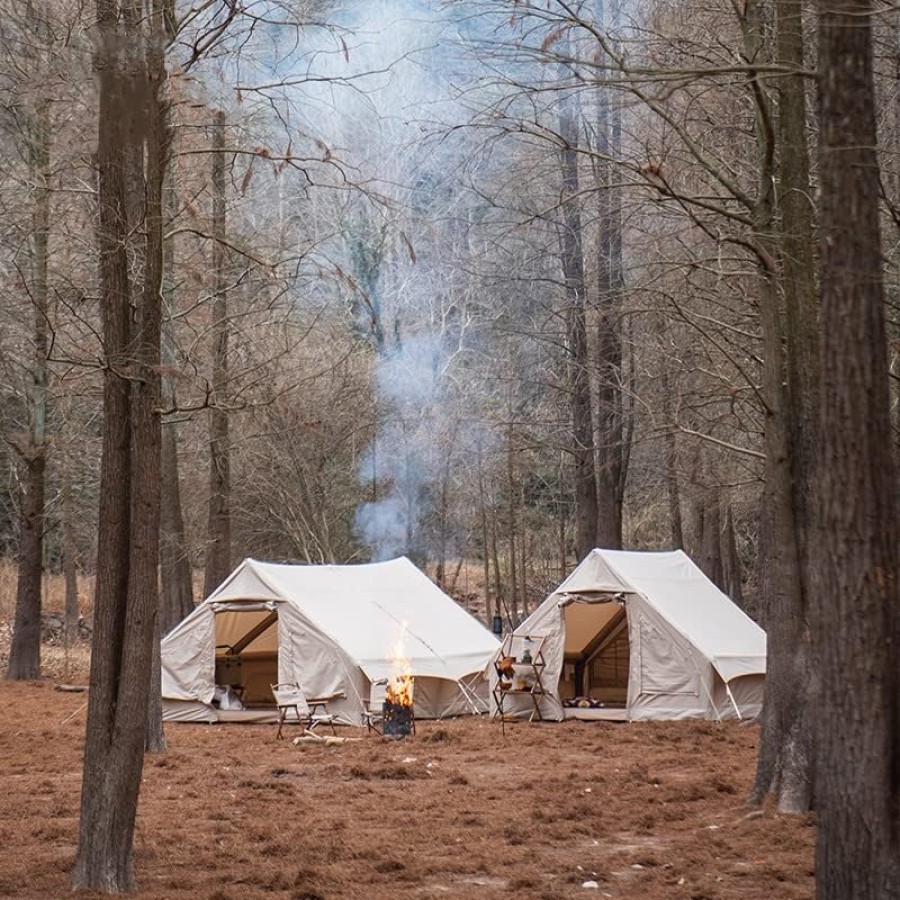 Large Inflatable Camping Tent with Full Kit | 10–15 Person Tent (400×300×200cm)