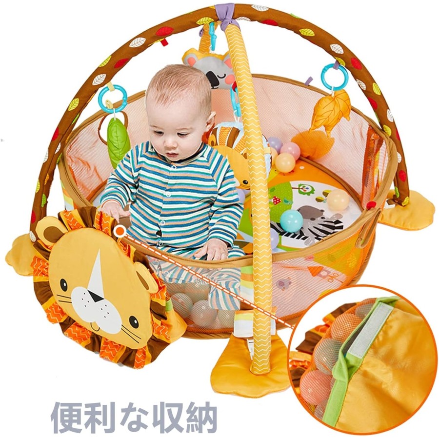 Super Toys Baby Born Activity Gym & Ball Pit – Indoor Play Mat 13088