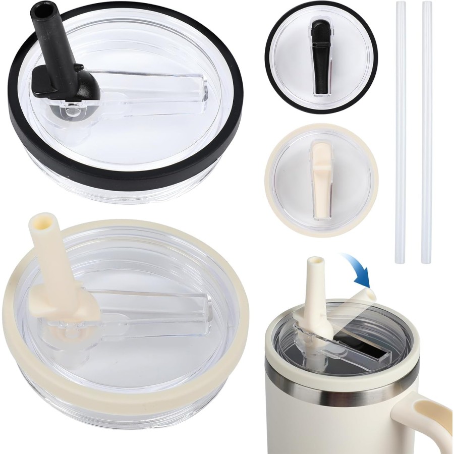 Leak Proof Lid with Straw for Stanley Tumbler
