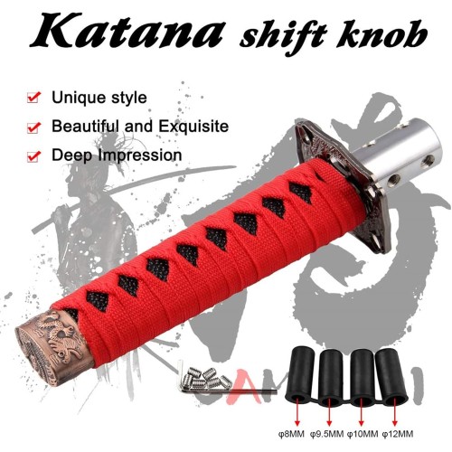 Katana Metal Gear Shifter Knob 15cm