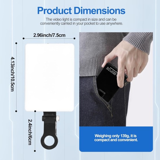 Mobile selfie phone light VL60BI