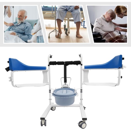 Hydraulic Transfer Lift Wheelchair for Disable Patients