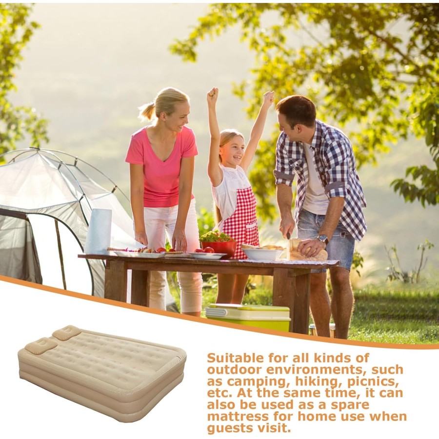 Inflatable Airbed Mattress Queen with Built-in Pump Inflatable Airbed Mattress Queen with Built-in Pump