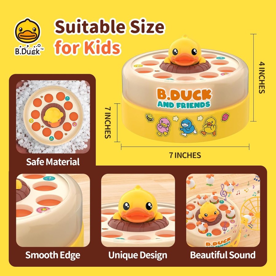 B.Duck Bouncing Carousel Toy