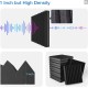 10 Pack Acoustic Panels Self-Adhesive Sound Proof Foam 50cm*50cm