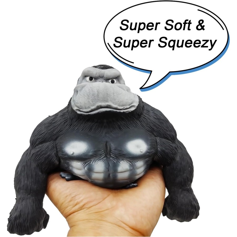 Gorilla Stress Relief Toy - 12cm Gorilla Stress Relief Toy - 12cm