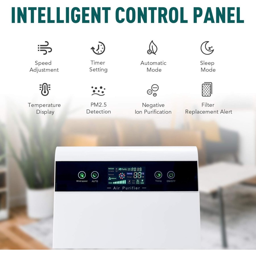 Air Purifier for Home Office with True HEPA Filter Air Purifier for Home Office with True HEPA Filter