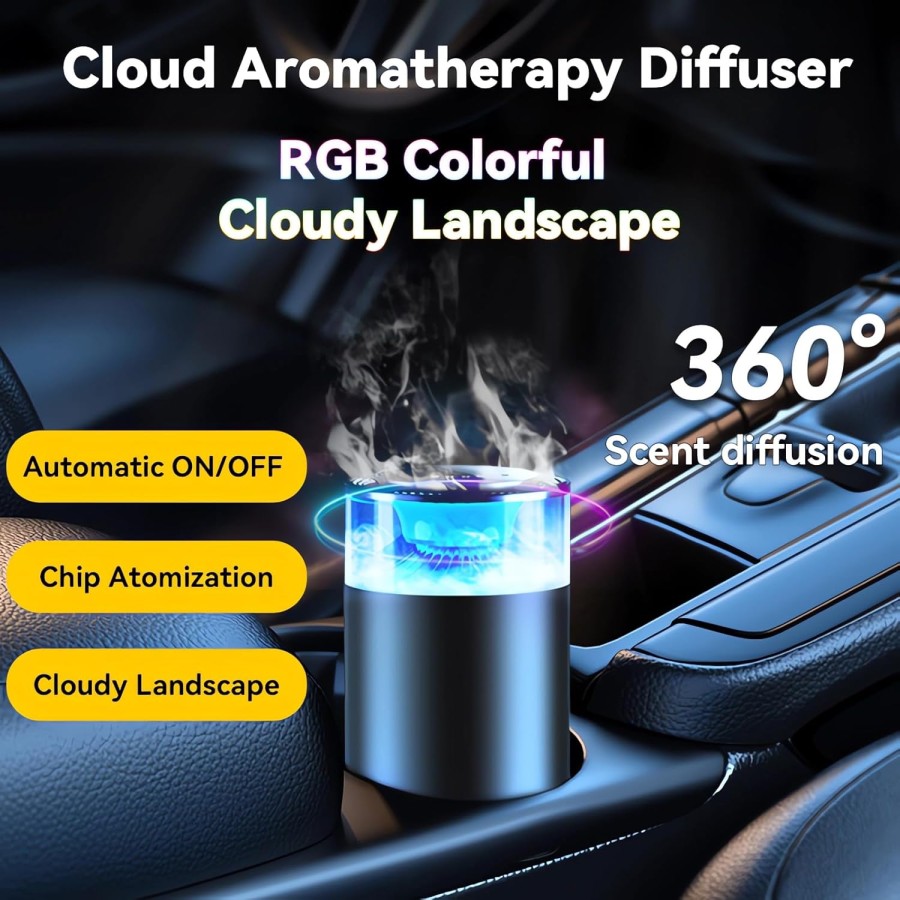Smart Air Freshener Diffuser For Car - Rechargbale Smart Air Freshener Diffuser For Car - Rechargbale