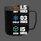 Stanley Stainless Steel Thermos Camp Mug Cup 12.5Oz / 370ml - Black