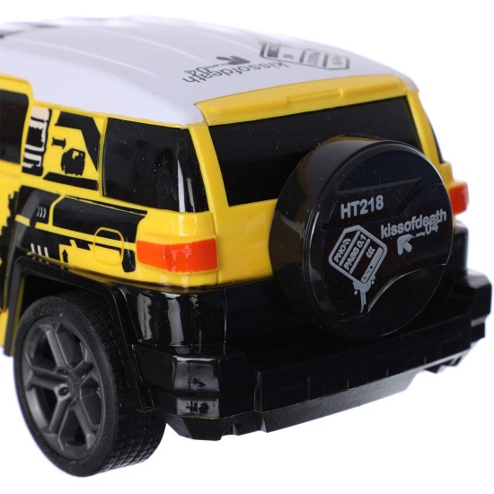 Walstar Control Model Toy Car With Remote - Yellow